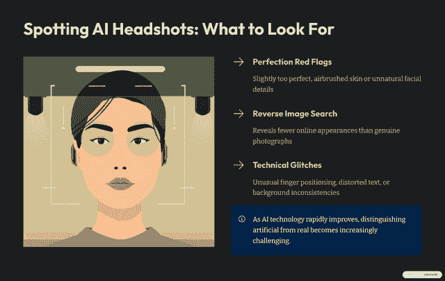 8 Spotting AI Headshots What To Look For