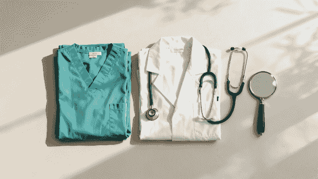 Doctor Headshots Medical Flatlay