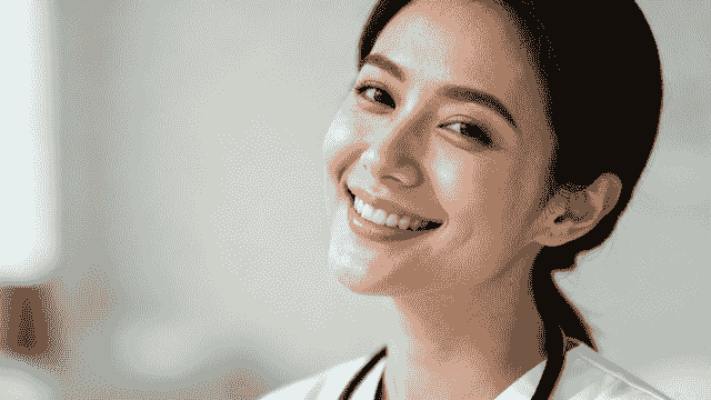 Healthcare Headshot Smiling Nurse