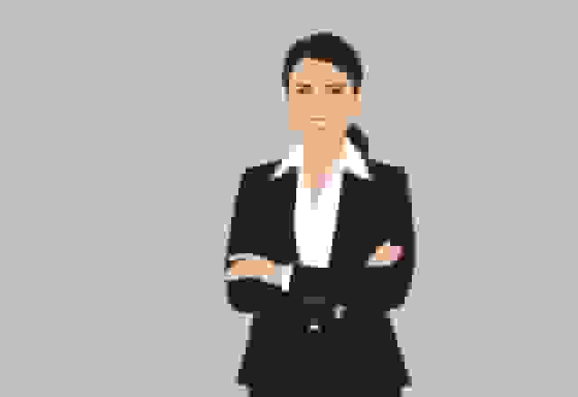 What does psychology say about smiling in headshots illustration