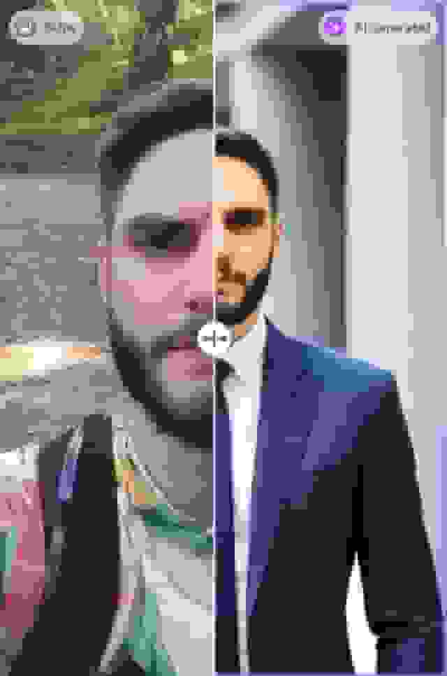 AI linkedin headshot result