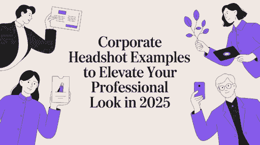 Corporate headshot examples to elevate your professional look in 2025