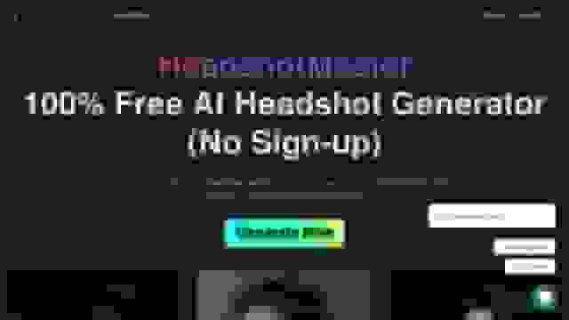 HeadshotMaster.io free AI headshot generator