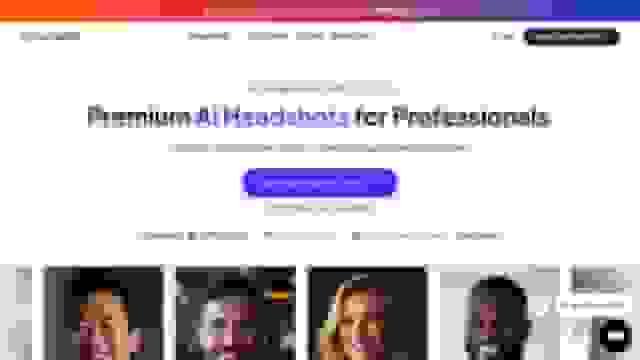 Studioshot AI headshot generator results